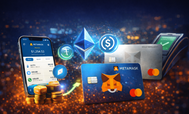 MetaMask lança cartão de débito Mastercard e muda o jogo da adoção cripto