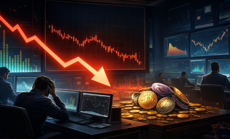 Mercado Queda Criptomoedas