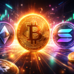 Bitcoin, Ethereum e Solana