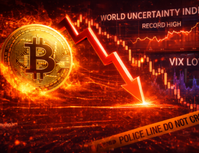 Incerteza econômica global Bitcoin