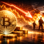 Bitcoin cai 3,5% após nova escalada no Irã e interrompe rali cripto