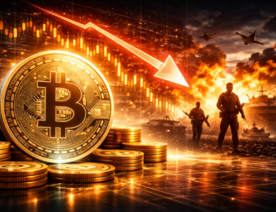 Bitcoin cai 3,5% após nova escalada no Irã e interrompe rali cripto