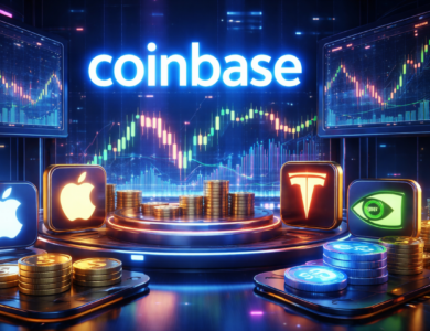 Coinbase lança futuros perpétuos de ações e avança como 'everything exchange'