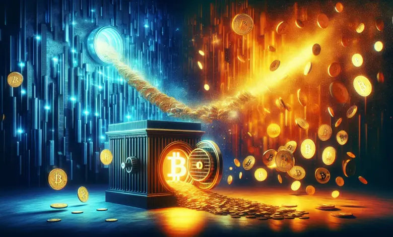 ETFs de Bitcoin acumulam 63.000 BTC em 30 dias enquanto varejo vende em pânico