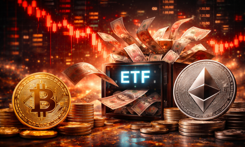ETFs de Bitcoin e Ethereum