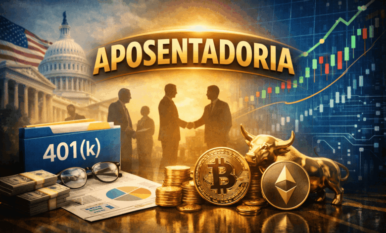 Nova regra nos EUA pode liberar US$ 8 trilhões de aposentadorias para o cripto