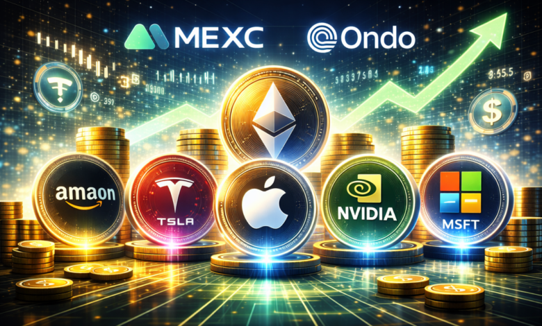 MEXC e Ondo ampliam parceria com 17 novos pares de ações tokenizadas