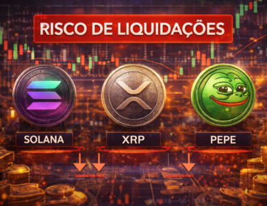 Três Altcoins Enfrentam Risco Elevado de Liquidações no Mercado Futuro
