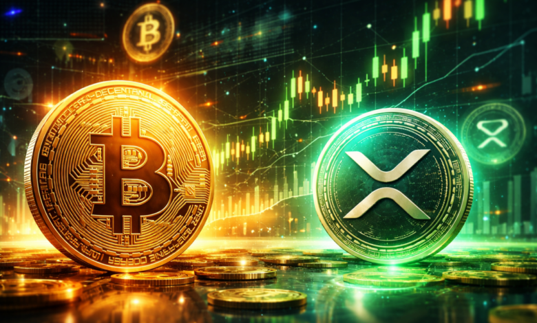XRP rompe resistência e ganha destaque enquanto BTC luta pelos US$ 75 mil e mercado segue incerto