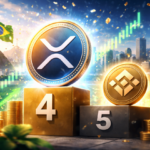 XRP ultrapassa BNB e assume quarta posição entre as maiores criptomoedas