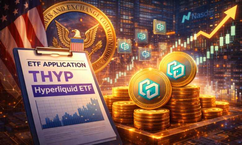 21Shares avança com ETF de Hyperliquid e busca listagem na Nasdaq sob o ticker THYP