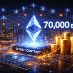 Ethereum Foundation atinge meta de 70 mil ETH em stake com aporte de US$ 93 mi