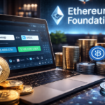 Ethereum Foundation converte 5.000 ETH em stablecoins para financiar operações