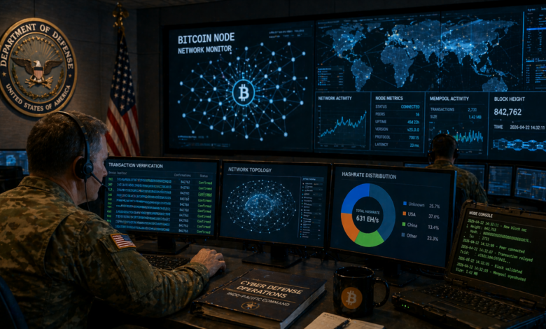 Exercito EUA Nó Bitcoin