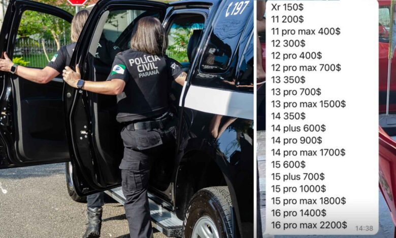 Polícia prende quadrilha de roubo de celulares que lavava dinheiro com criptomoedas e bets
