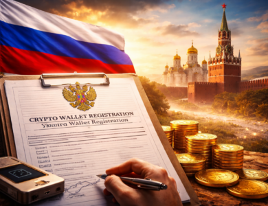 Rússia exige que 20 milhões de usuários registrem carteiras de Bitcoin