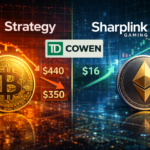 TD corta preço-alvo da Strategy e recomenda empresa com tesouraria em Ethereum