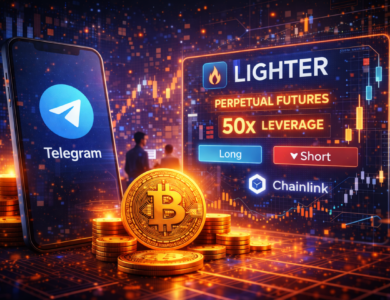 Telegram Wallet integra futuros perpétuos para mais de 150 milhões de usuários