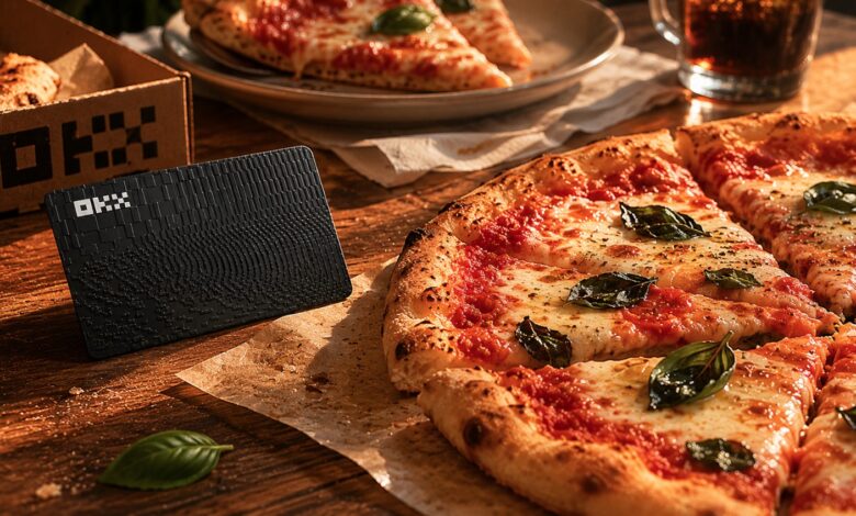 OKX vai pagar pela sua pizza no Bitcoin Pizza Day; veja como participar