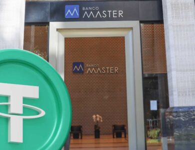 Zero cripto: Tether transferiu USD 300 milhões ao Banco Master por instituição alemã