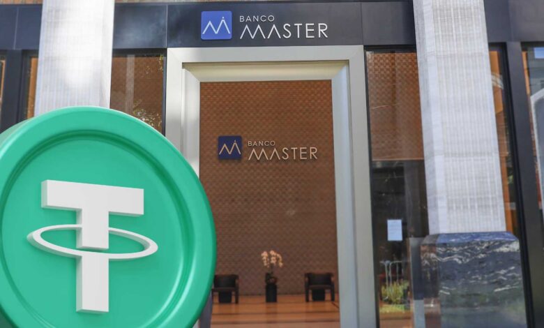 Zero cripto: Tether transferiu USD 300 milhões ao Banco Master por instituição alemã