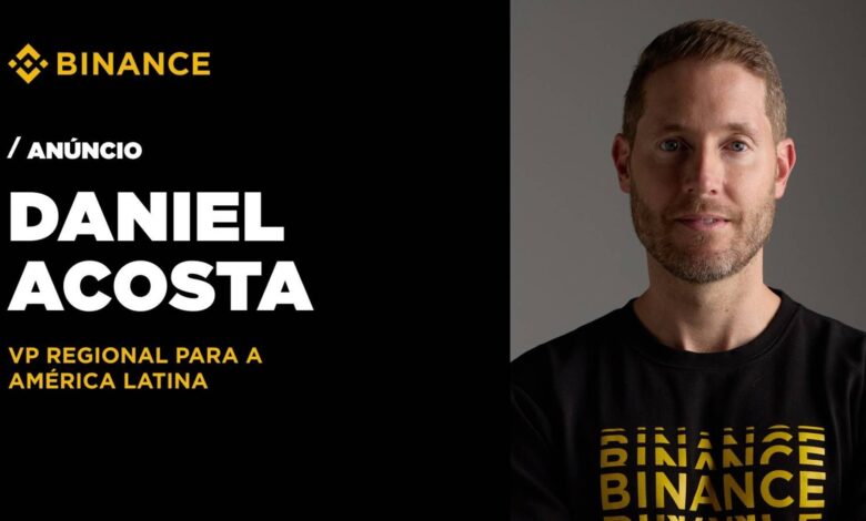 Binance anuncia Daniel Acosta como Vice-Presidente Regional para a América Latina após saída de Guilherme Nazar