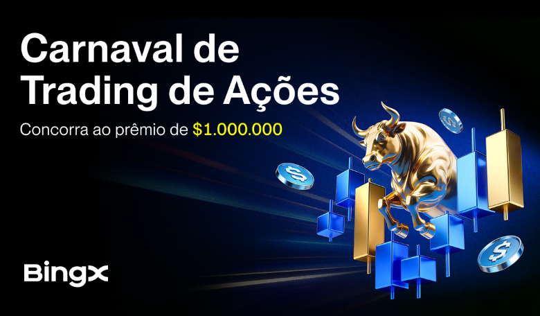 BingX lança Stock Trading Carnival com pool de $1 milhão e amplia acesso a mercados de ações globais