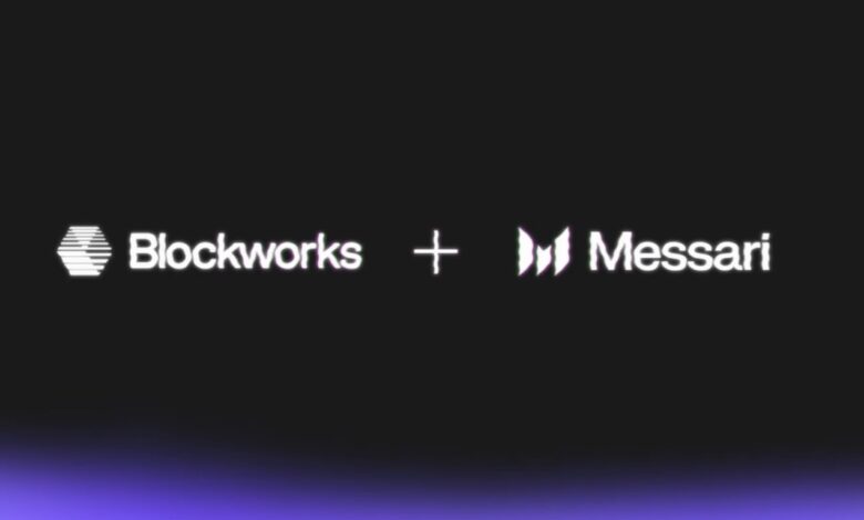 Blockworks compra Messari por cerca de US$ 10 milhões