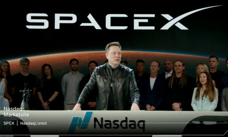 SpaceX estreia com alta de 29% na bolsa, Elon Musk se torna o primeiro trilionário do mundo, e empresa aparece entre as maiores reservas de Bitcoin