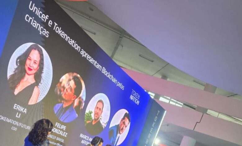 UNICEF usa blockchain para impacto social e apresenta, na TokenNation, projeto com meninas de Heliópolis