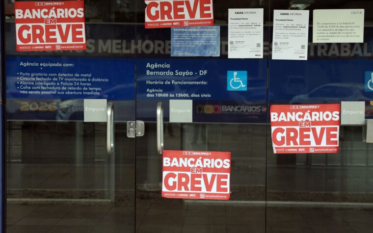 Julgamento do dissídio de greve da Caixa ocorrerá terça-feira